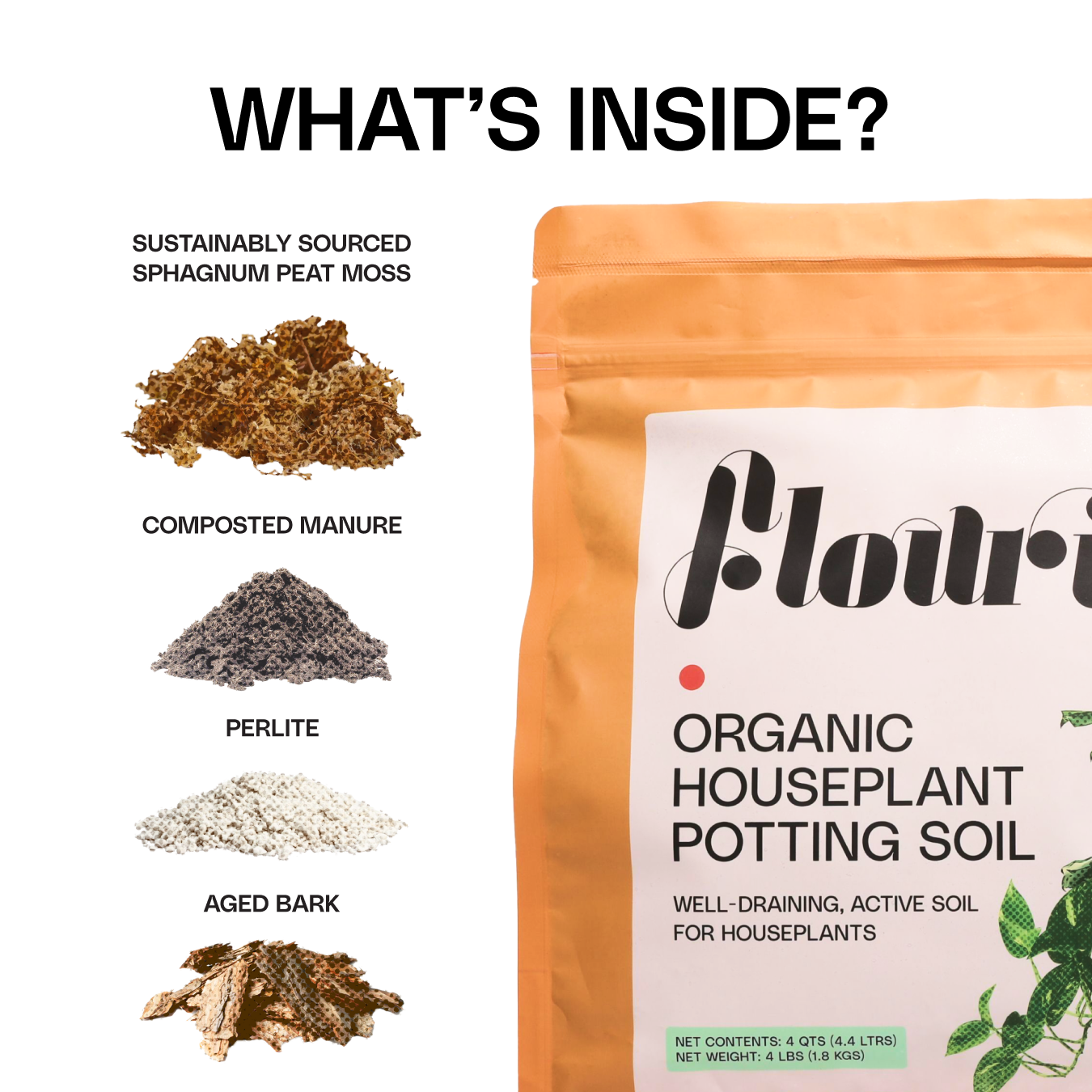 Organic Houseplant Potting Soil