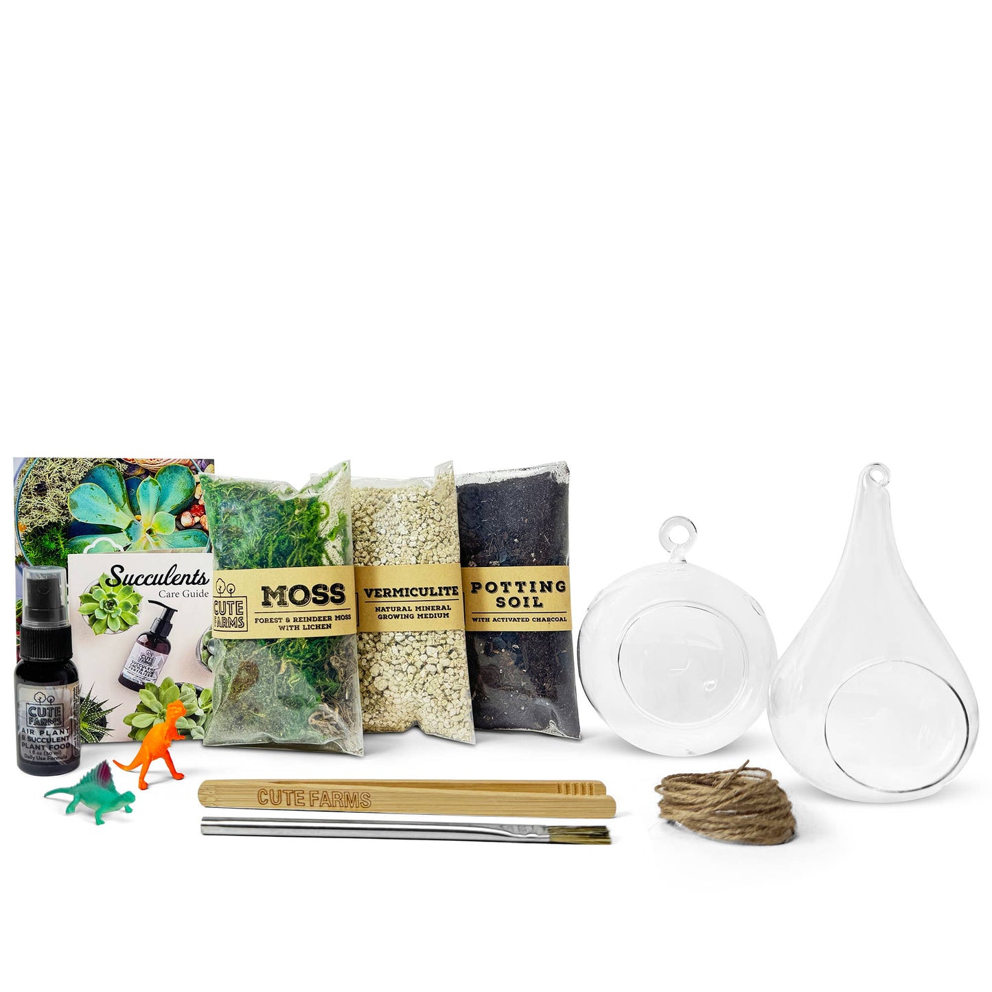 Round & Teardrop Terrarium Kit